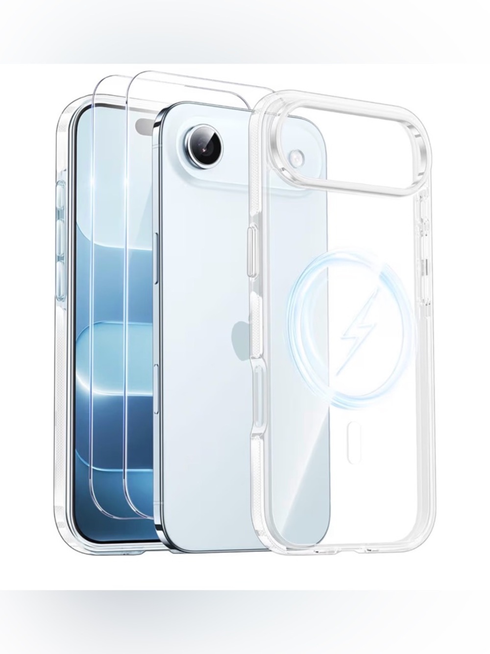 SmartDevil IPhone 17 Plus Magnetic Case + Screen Protector